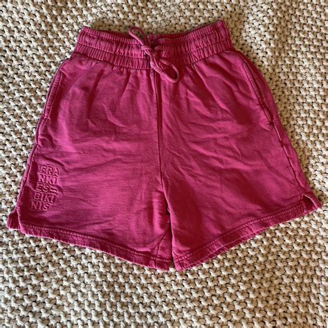 Hot Pink Frankies Bikinis Shorts Size Small Super Depop