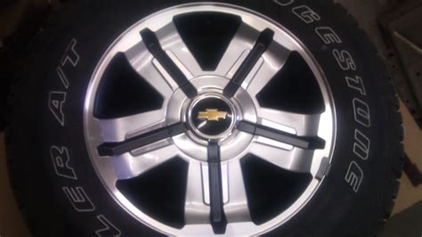 Question About The Oem 18 Z71 Rims And Tires Chevy Silverado And Gmc