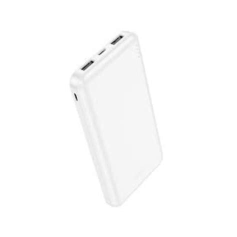 Hoco J100 Ultra-Thin Power Bank - 10000mAh - White | Azha Pasa | Azha Pasa