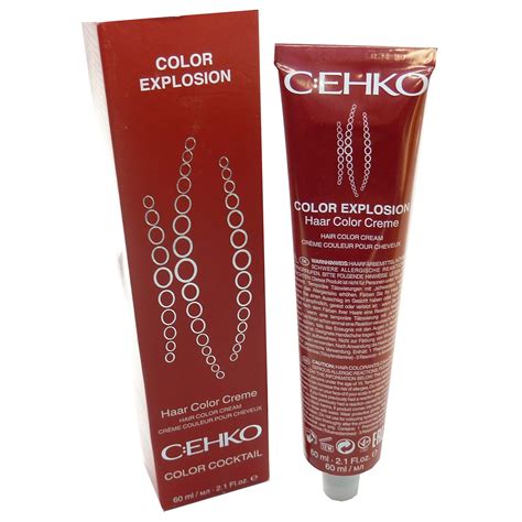 C:EHKO Color Explosion Haarfarbe Coloration Creme Permanent 60ml - 07/6 ...