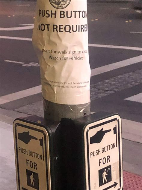 City Converts Three Downtown Crosswalks To Touch Free Action