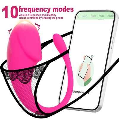 Wireless App Remote Control Bullet Egg Vibrator G Spot Dildo Sex Toys For Women Ebay
