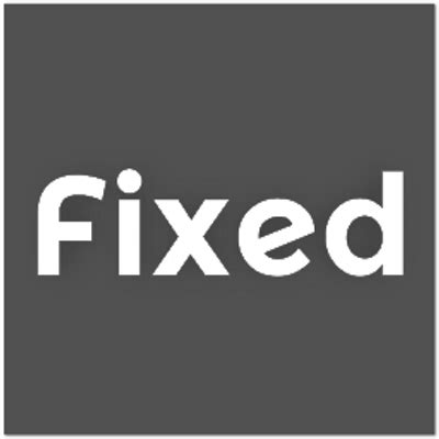 Fixed (@fixed) / Twitter