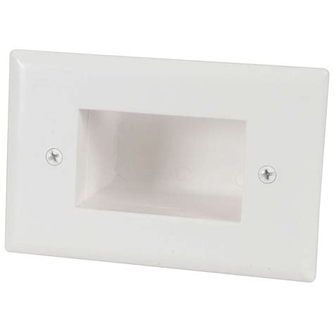 Recessed Cable Entry Wall Plate Large Jaycar New Zealand