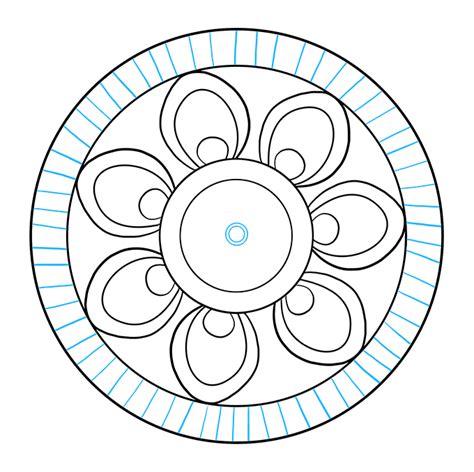 Circle Design Drawing at PaintingValley.com | Explore collection of ...