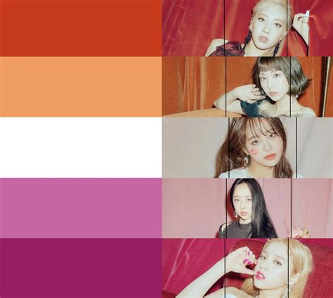 Loona Lesbian Pride Flag Scrolller