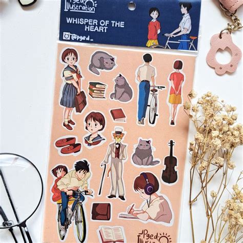 Jual Sticker Anime Studio Ghibli Sticker Sheet Cut Jurnal By Onintwin