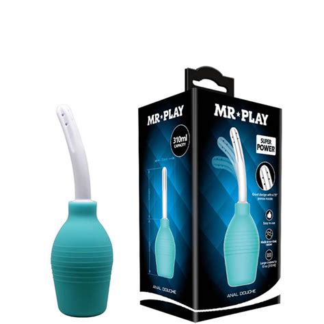Ducha Íntima Anal e Vaginal Aplicador 310ml Mr Play Anal Douche