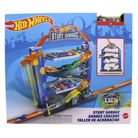 Jual Hot Wheels Stunt Garage Playset Hotwheels City Shopee Indonesia