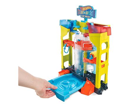 PISTA HOT WHEELS CITY AUTOLAVADO DE ACROBACIAS