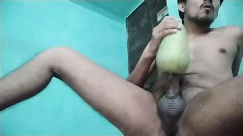 I Fucked An Ass Gourd Lonely While People Roaming Outside My Room A Lot Moaning Fucking