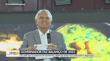 Ja Edi O Governador Ronaldo Caiado Faz Balan O De Globoplay