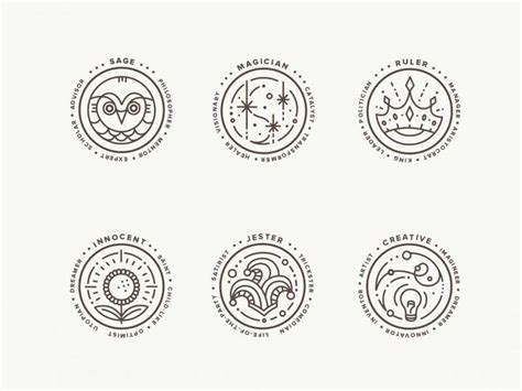 Archetype Icons by Theresa Ptak on Dribbble