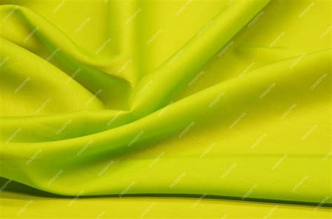 Premium Photo Green Cotton Fabric