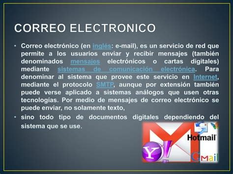 Diferencias Y Semejanzas Entre Correo Electronico Y Correo Postal PPT