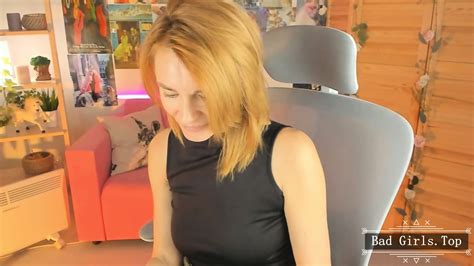 Stocking Horny Big Boobs Blonde Milf Teasing