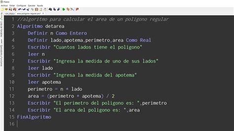 Como Calcular El Area Y Perimetro De Poligonos Regulares Printable