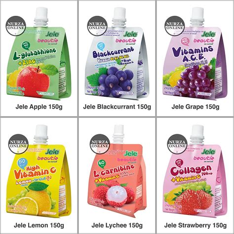 Jele Beautie High Vitamin 100% Halal Original From Thailand | Shopee ...