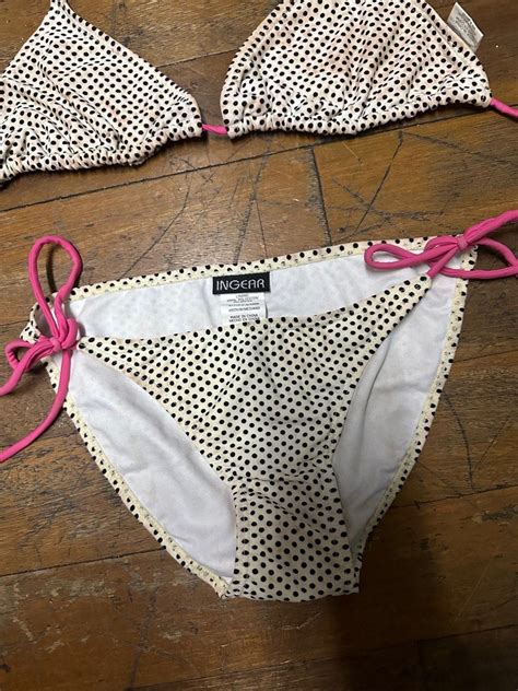 Two Piece Polka Dot Bikini Women S Fashion Swimwear Bikinis