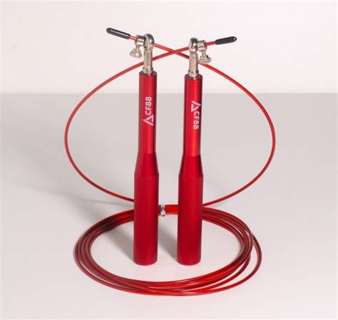 Скакалка скоростная металлическая CF88 Crossfit Speed Rope v.1 Красный ...