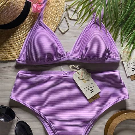 Billabong Swim Billabong Tanlines Ceci Tri Bikini Top High Maui