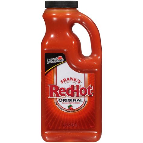 Frank S RedHot Hot Sauce Original 32 Fl Oz Hot Sauces Walmart