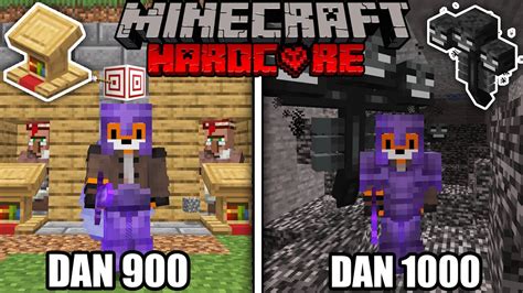 Preziveo Sam Dana U HARDCORE Minecraftu Desilo Se Ovo YouTube