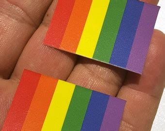 LGBT Gay Pride Rainbow Flag Car Vinyl Decal Or Magnet Outdoor Etsy