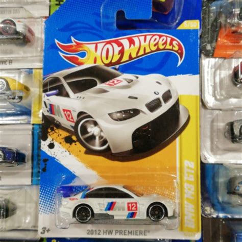 Hot Wheels BMW M3 GT2 WHITE 2012 HW PREMIERE Hobbies Toys Toys Games On Carousell