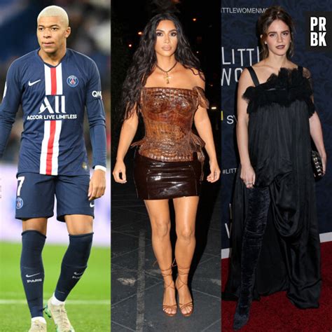 Kylian Mbappé Kim Kardashian Emma Watson Quand Les Stars S