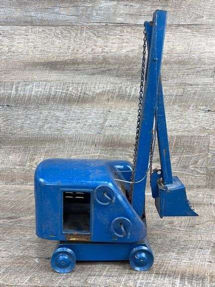 Vintage Structo Toy Steam Shovel 16” Tall Schneider Auctioneers Llc