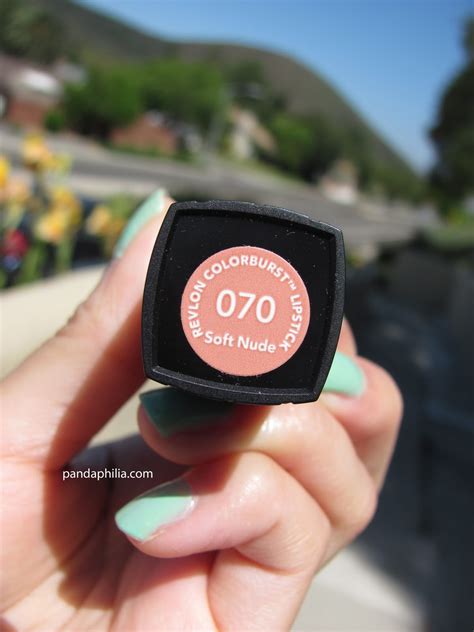 Pandaphilia Review Revlon Colorburst Lipstick In Soft Nude
