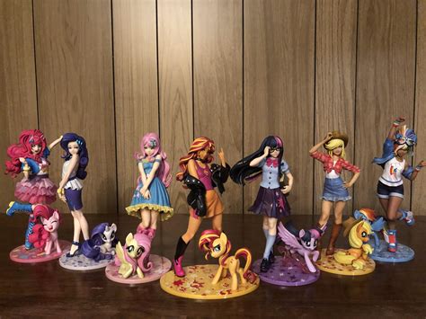 Update on my Bishoujo collection. Sunset Shimmer rocks on! : r/mylittlepony