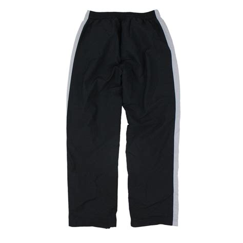 00s Nike Black Nylon Tracksuit Bottoms Depop