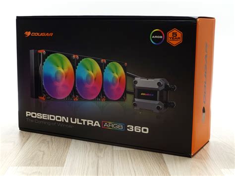 Cougar Poseidon Ultra 360 ARGB AIO Cooler Review: Lumini strălucitoare ...