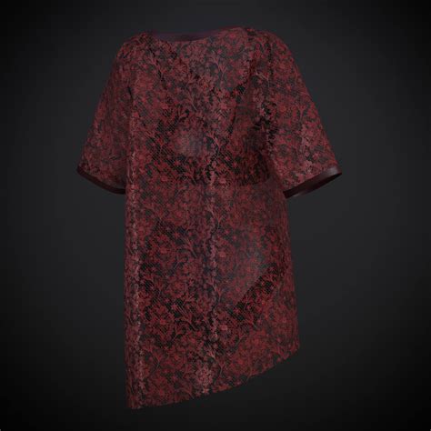 Female Lingerie Swimsuit Outfit 3D Model By Vicky180