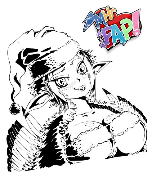 Tali Christmas Sketch By Punishedkom Hentai Foundry