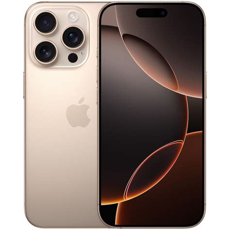 Telefon Mobil Apple Iphone 16 Pro Max Desert Titanium Memorie 256 Gb