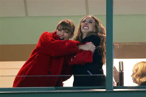 Brittany Mahomes Shares Celebratory Hugging Photos With Taylor Swift - The Spun