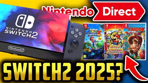 HUGE Nintendo Direct Update Nintendo Switch 2 NEWS YouTube