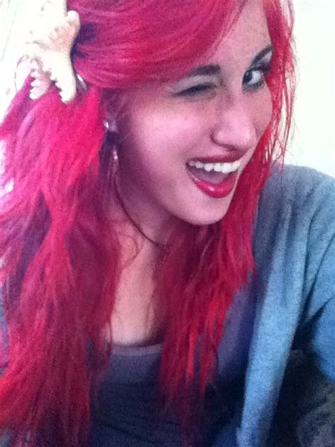 Redyed my hair Ariel Red to be The Little Mermaid again (: The Little Mermaid, Ariel, Hair ...