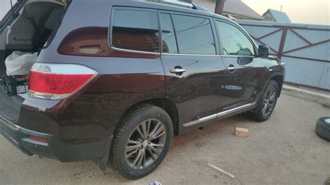 Автозапуск от СтарЛайн кнопка старт стоп. — Toyota Highlander (XU40), 3 ...