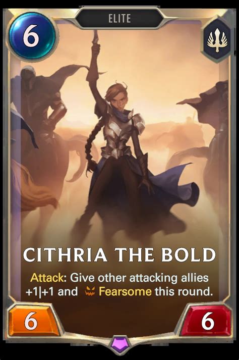Cithria the Bold (Legends of Runeterra) | League of Legends Wiki | Fandom