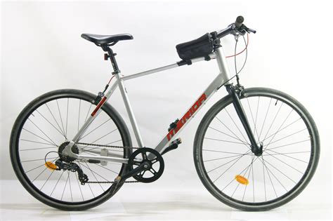 Велосипед Btwin Triban 100 ALU 28" серебристый Б / У (29799) (ID ...