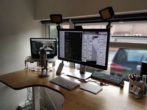 remote home office setup workstations