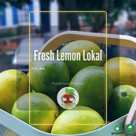 Jual Jeruk Lemon Lokal 1kg Shopee Indonesia