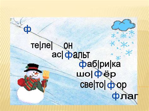 Согласные звуки [Ф], [Ф,], буква Ф. Чтение слогов и слов с буквой Ф ...