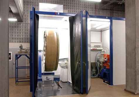automated grit blasting machine straaltechniek international