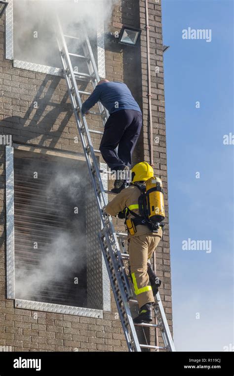 Firefighter Ladder Rescue