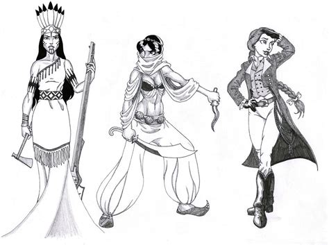 Bad Ass Disney Princesses By Marcahix On Deviantart